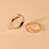 Bague martelée